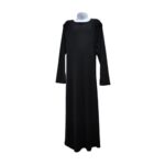 Abaya for women abaya for women muslim uk Girls Maxi Dress Plain Nida Burka Long Sleeves Maxi Dress Plain Flair with Pocket